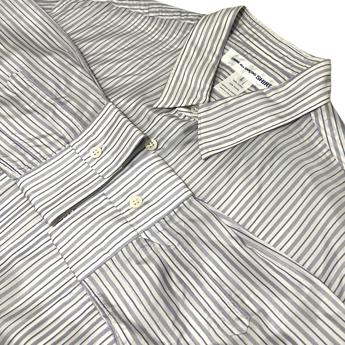 COMME des GARCONS SHIRT 長袖シャツFZ-B142 古着・中古-5枚目のアイテム画像