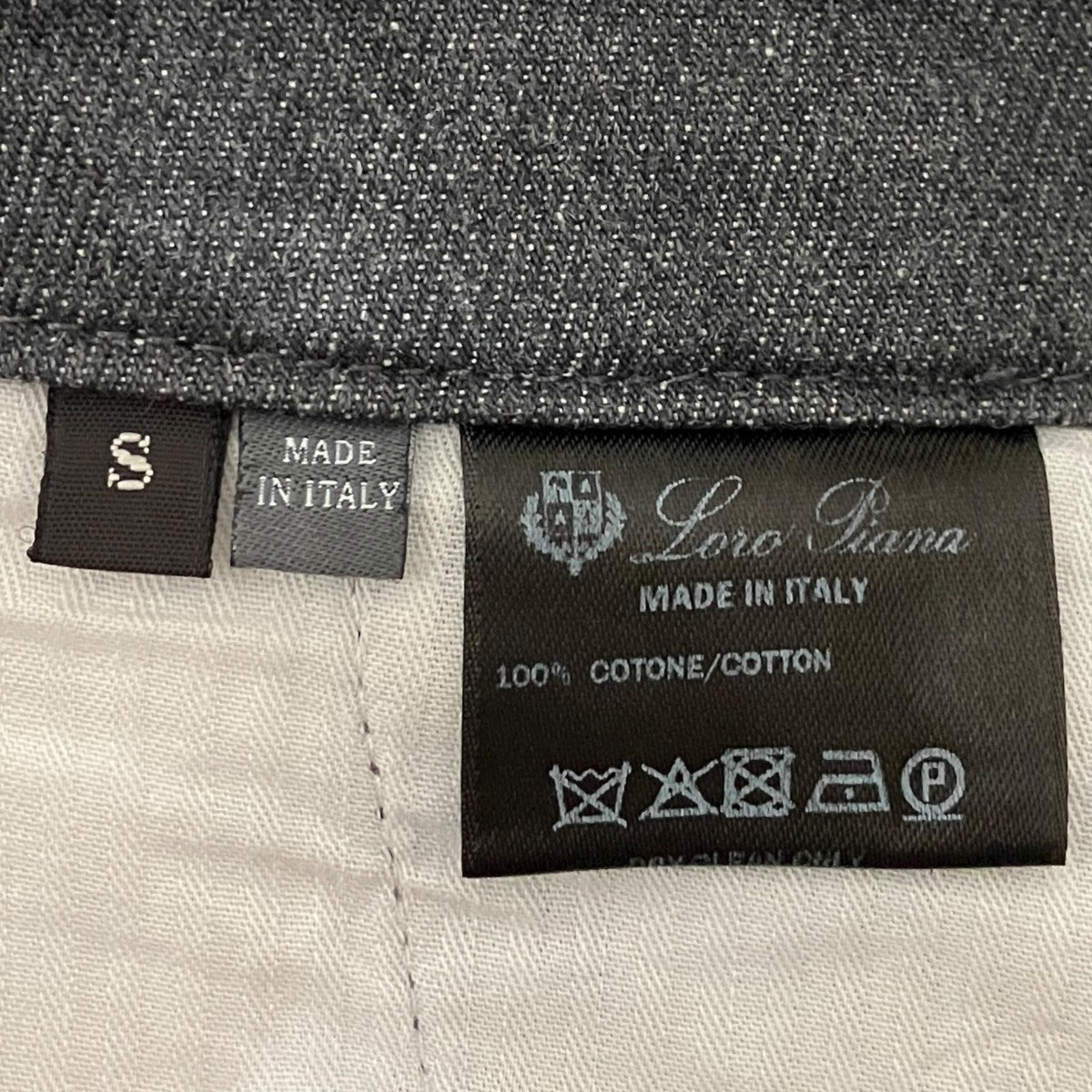 LORO PIANA×藤原ヒロシ デニムパンツFAM1577 古着・中古-8枚目のアイテム画像