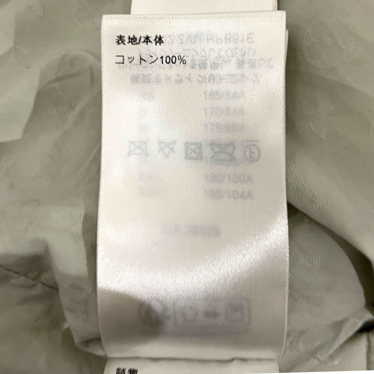 23AWボンテージ中綿ジャケットRM232 ZVU HPB81E