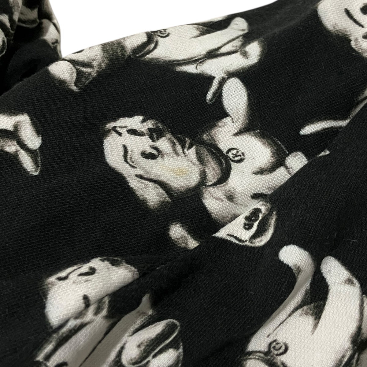 【AMY DORIAN ARTIST PRINT LOOSE HOODIE】犬柄プルオーバーパーカー2Y641427Q