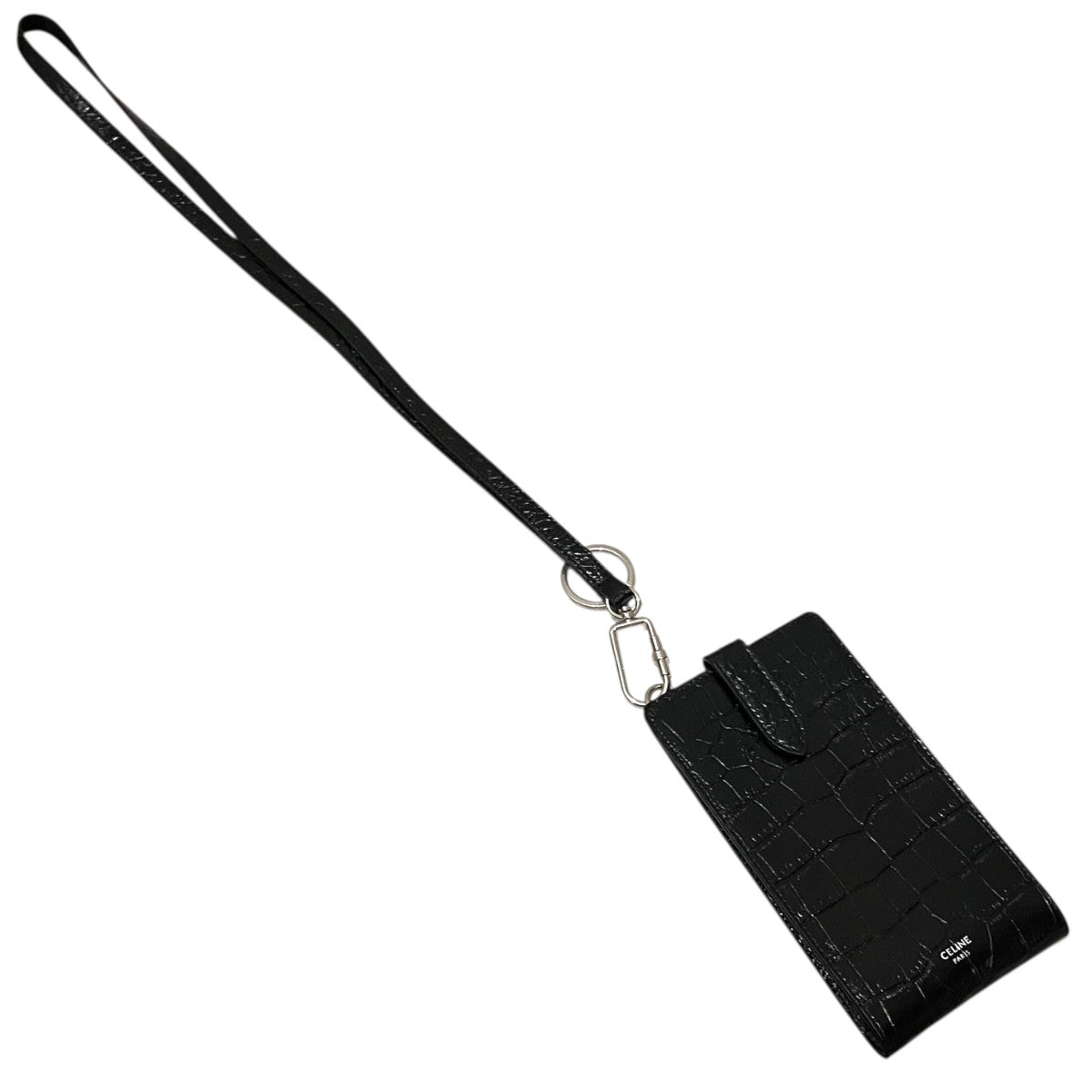 コインケース付き型押しフォンホルダーネックレス10G423