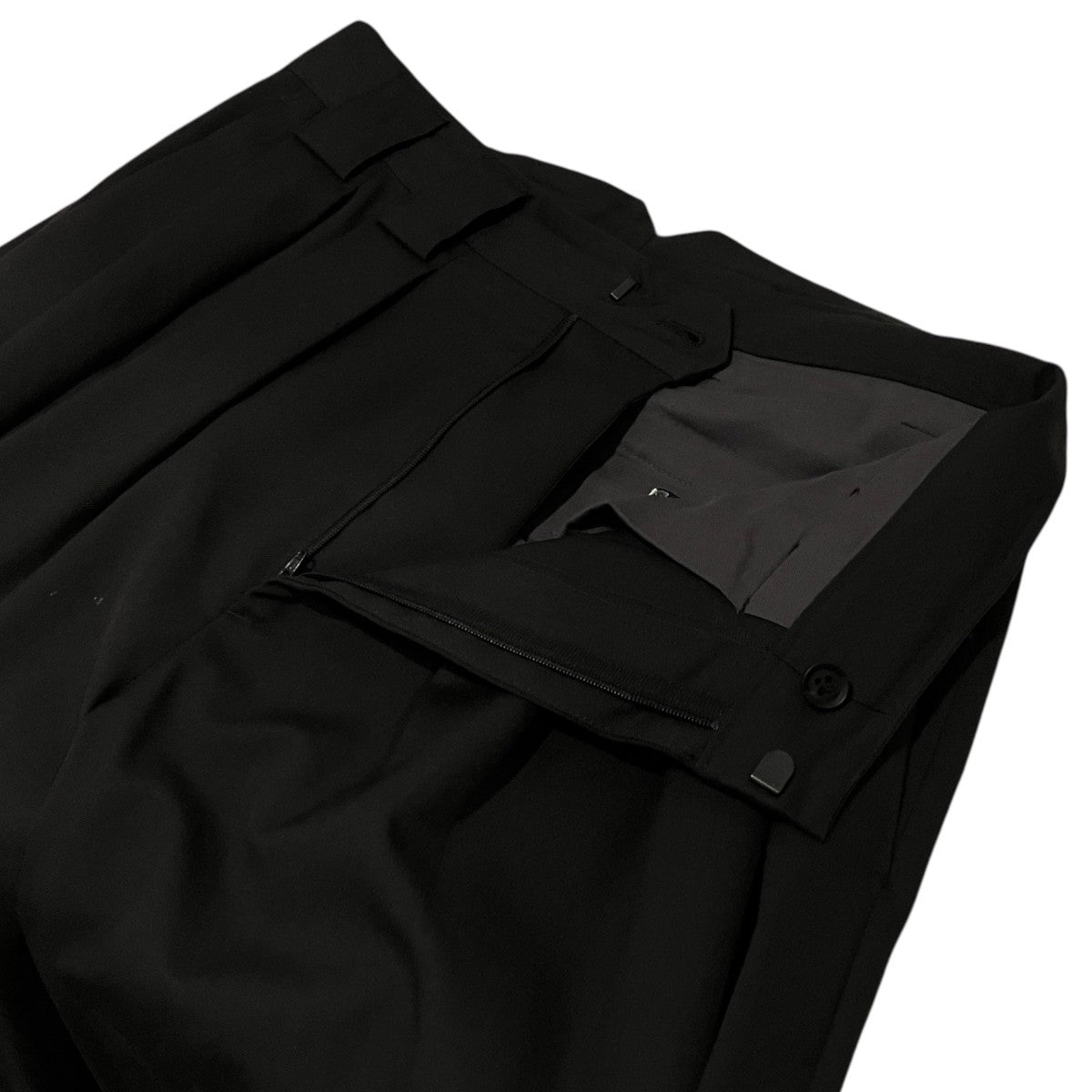 23SS【DOUBLE WIDE TROUSERS】ワイドトラウザーズパンツST.499