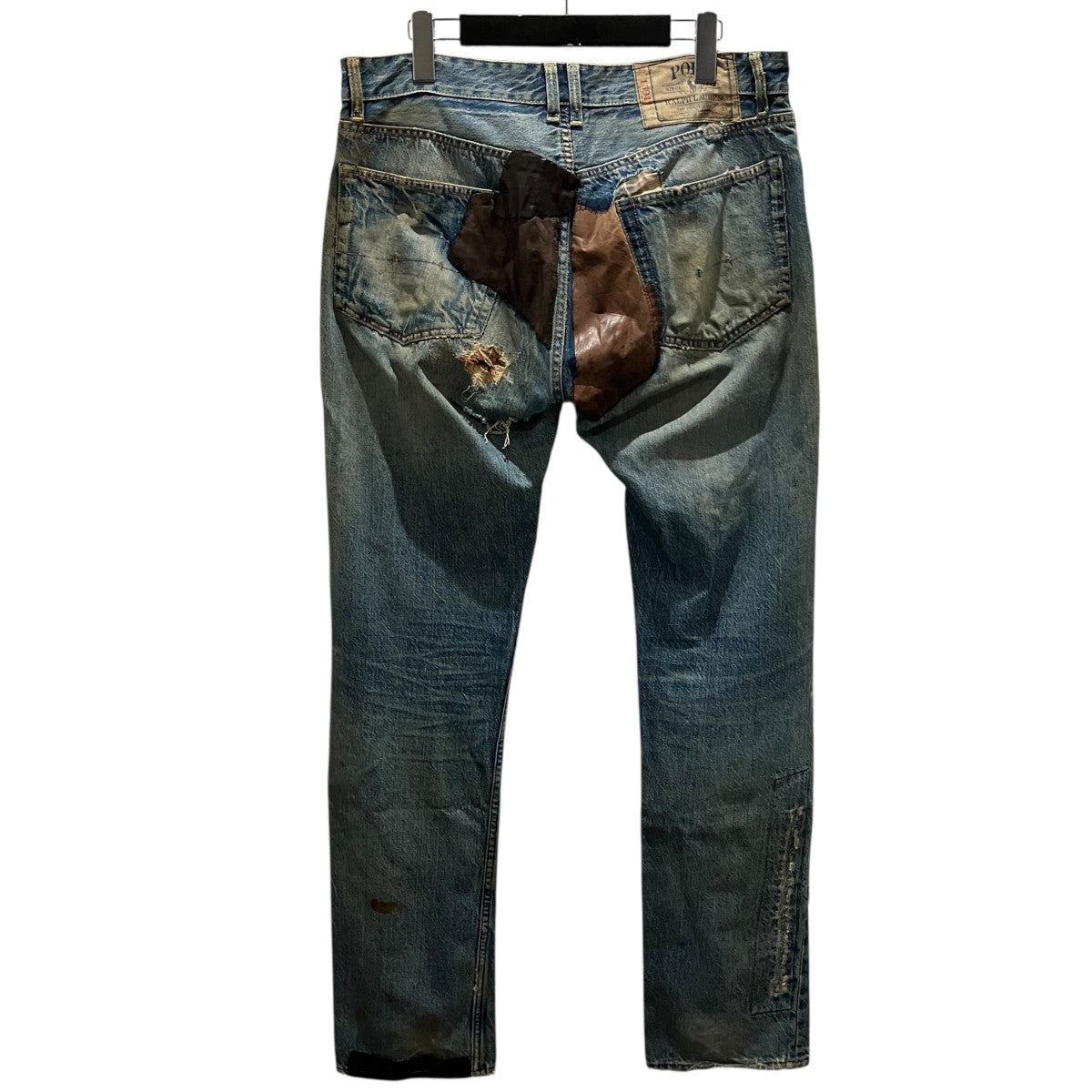 ダメージ加工デニムパンツR77SH41