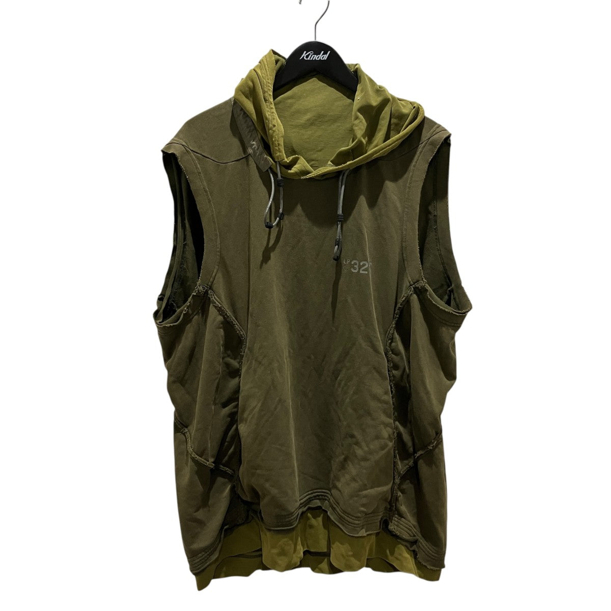 TM ／ DEEP DWELLERS HOODED TANK TOPフード付きベストSM01624-1 OL
