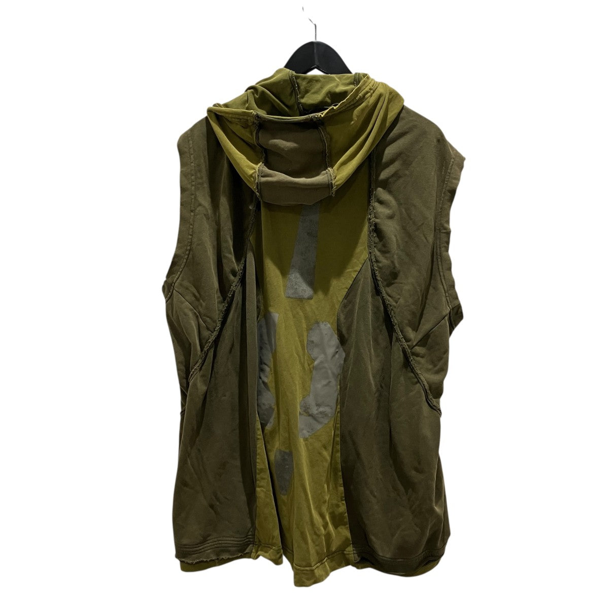 TM ／ DEEP DWELLERS HOODED TANK TOPフード付きベストSM01624-1 OL