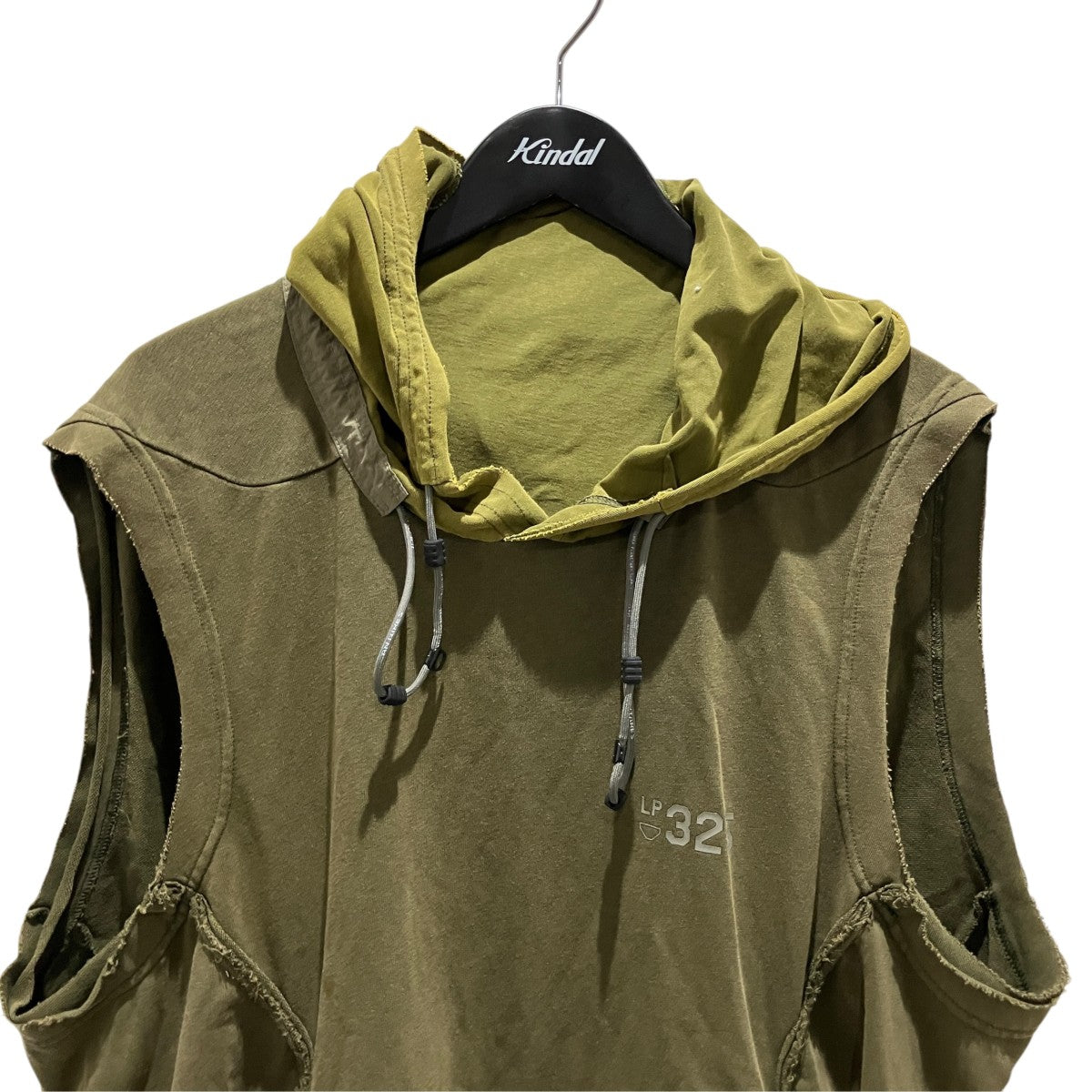 TM ／ DEEP DWELLERS HOODED TANK TOPフード付きベストSM01624-1 OL