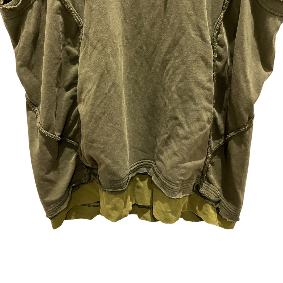 TM ／ DEEP DWELLERS HOODED TANK TOPフード付きベストSM01624-1 OL