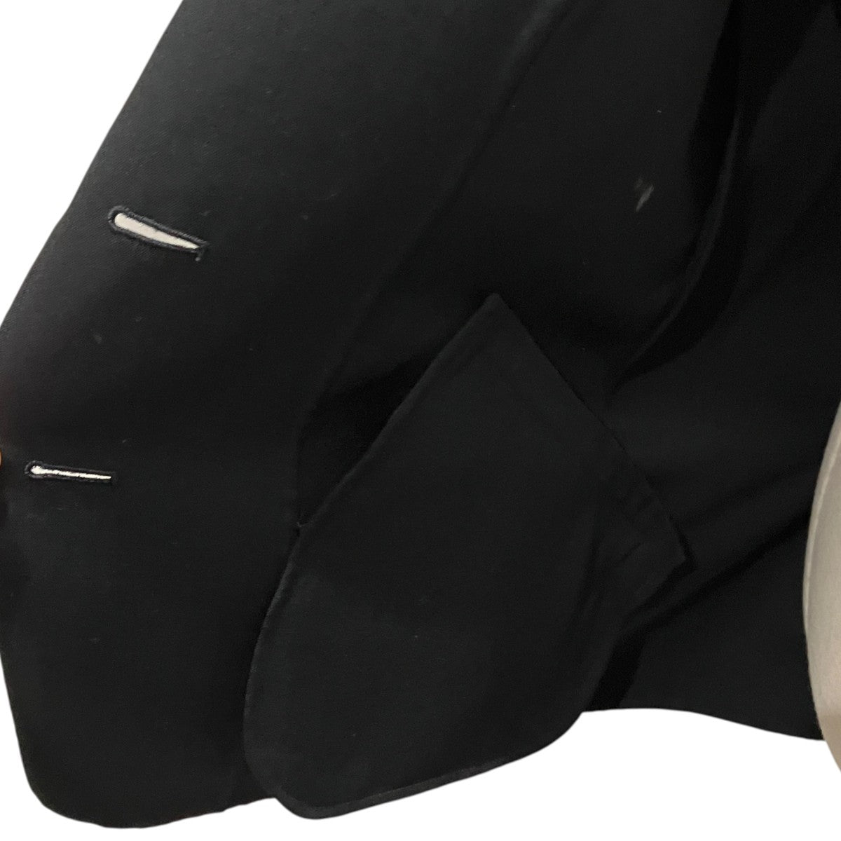 ISSEY MIYAKE ウールギャバクローバーカラージャケットIM23-FD016 古着・中古-5枚目のアイテム画像
