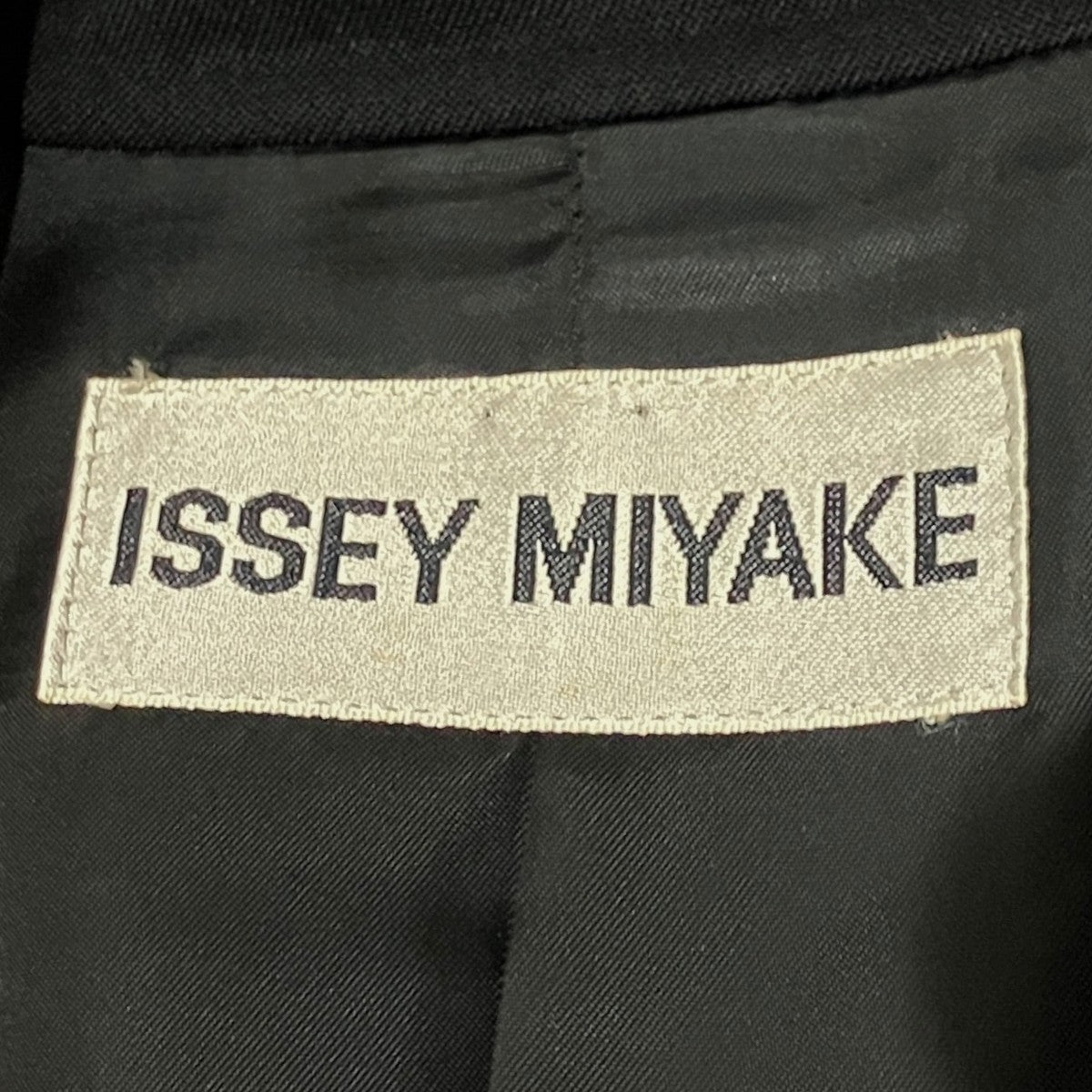 ISSEY MIYAKE ウールギャバクローバーカラージャケットIM23-FD016 古着・中古-7枚目のアイテム画像