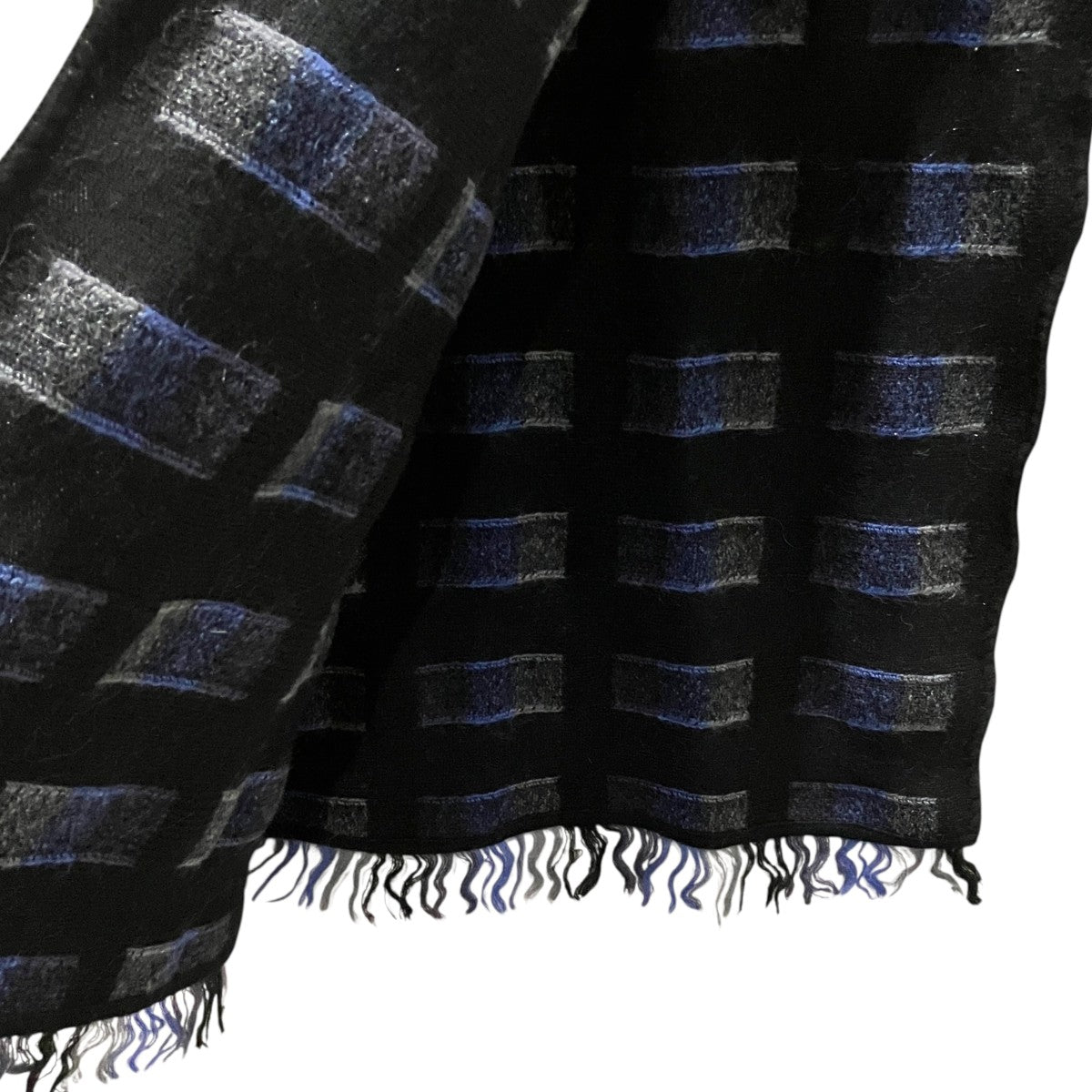 ISSEY MIYAKE 80sウールマフラーLZ32904 古着・中古-5枚目のアイテム画像