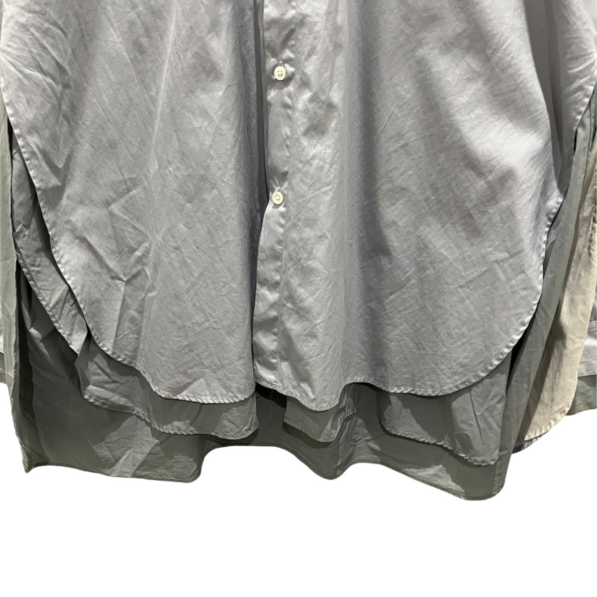Oversized Layered ShirtレイヤードシャツST462