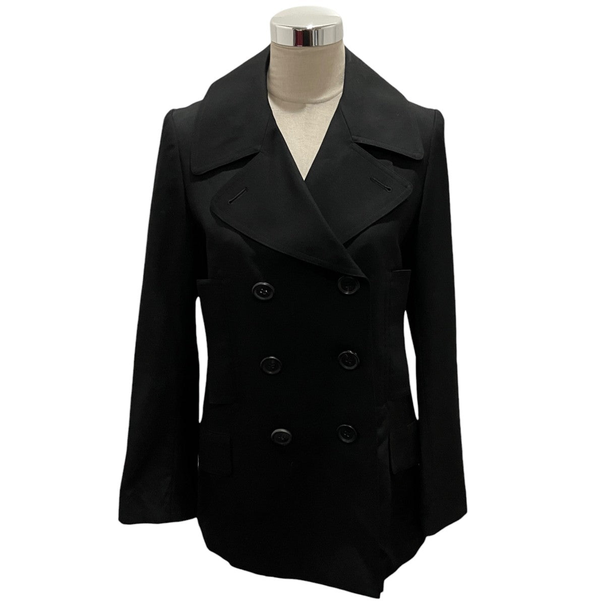 YOHJI YAMAMOTO ダブルジャケットFN-C01-100 古着・中古-1枚目のアイテム画像