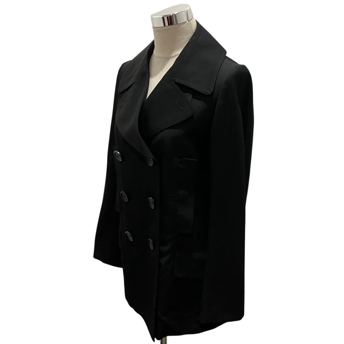 YOHJI YAMAMOTO ダブルジャケットFN-C01-100 古着・中古-2枚目のアイテム画像