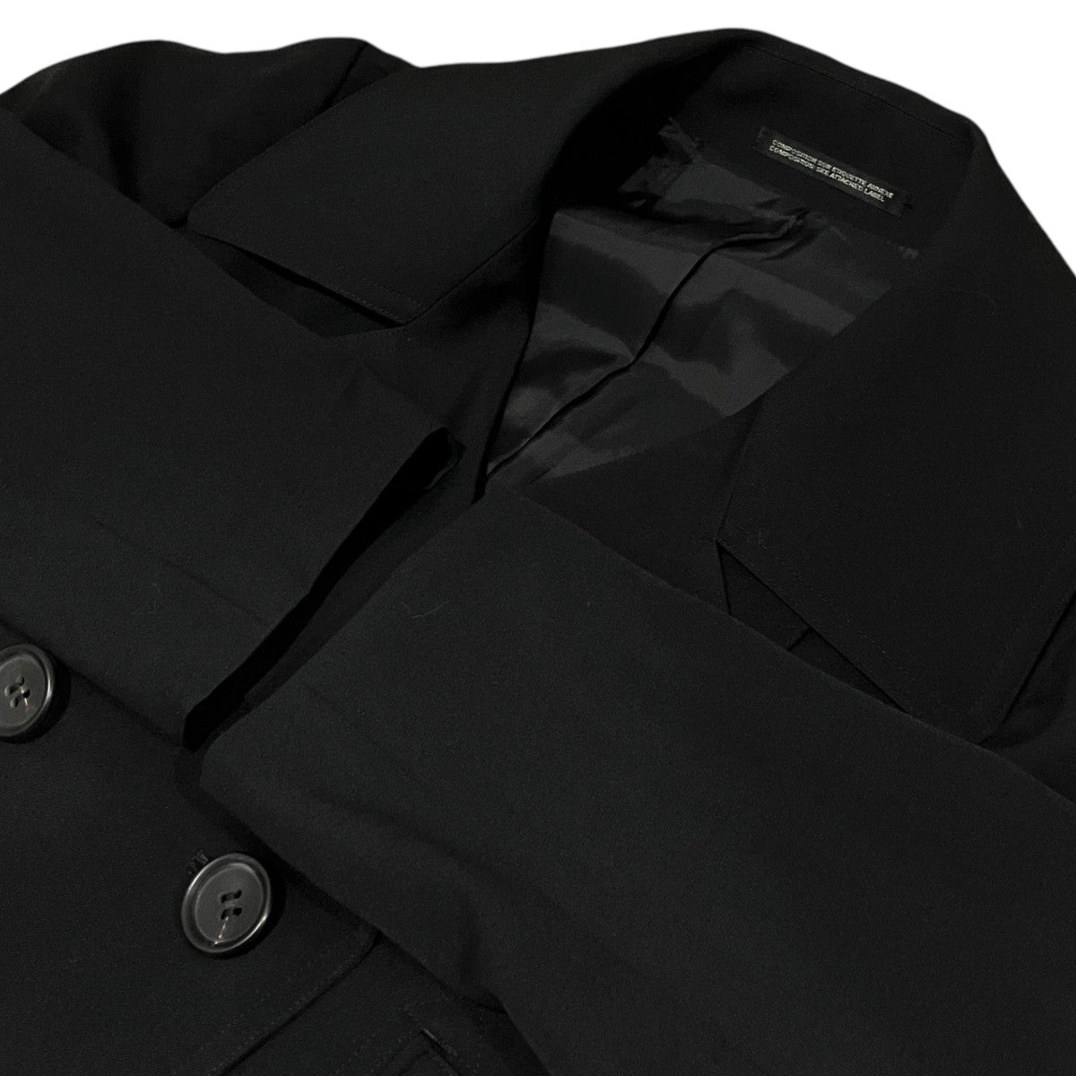 YOHJI YAMAMOTO ダブルジャケットFN-C01-100 古着・中古-6枚目のアイテム画像