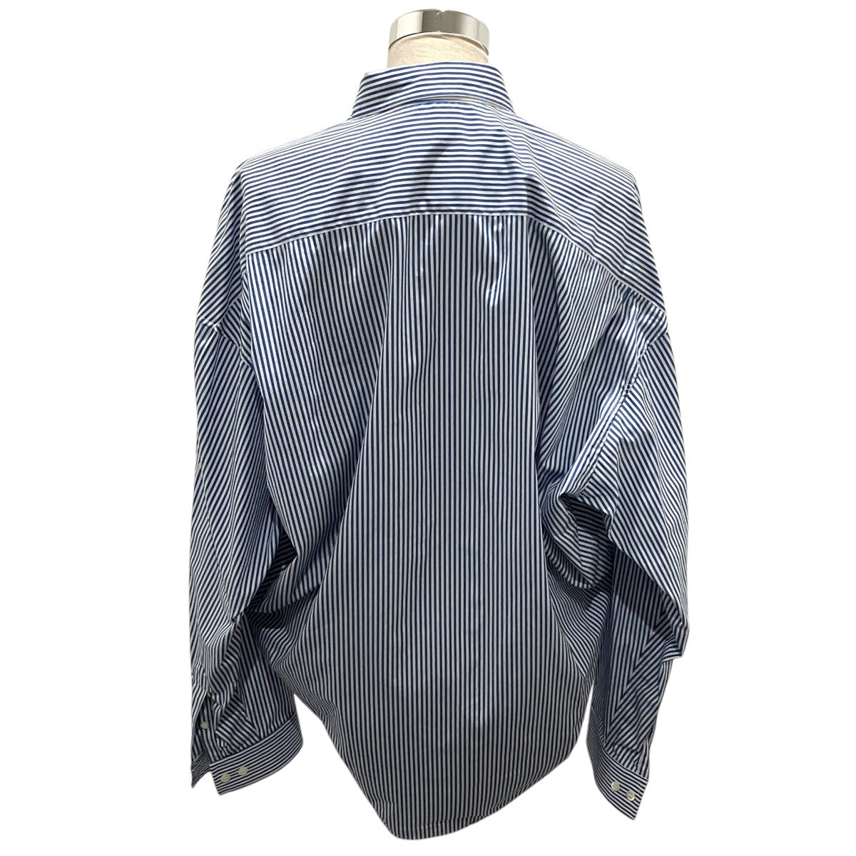 BALENCIAGA ストライプシャツ595214 古着・中古-3枚目のアイテム画像