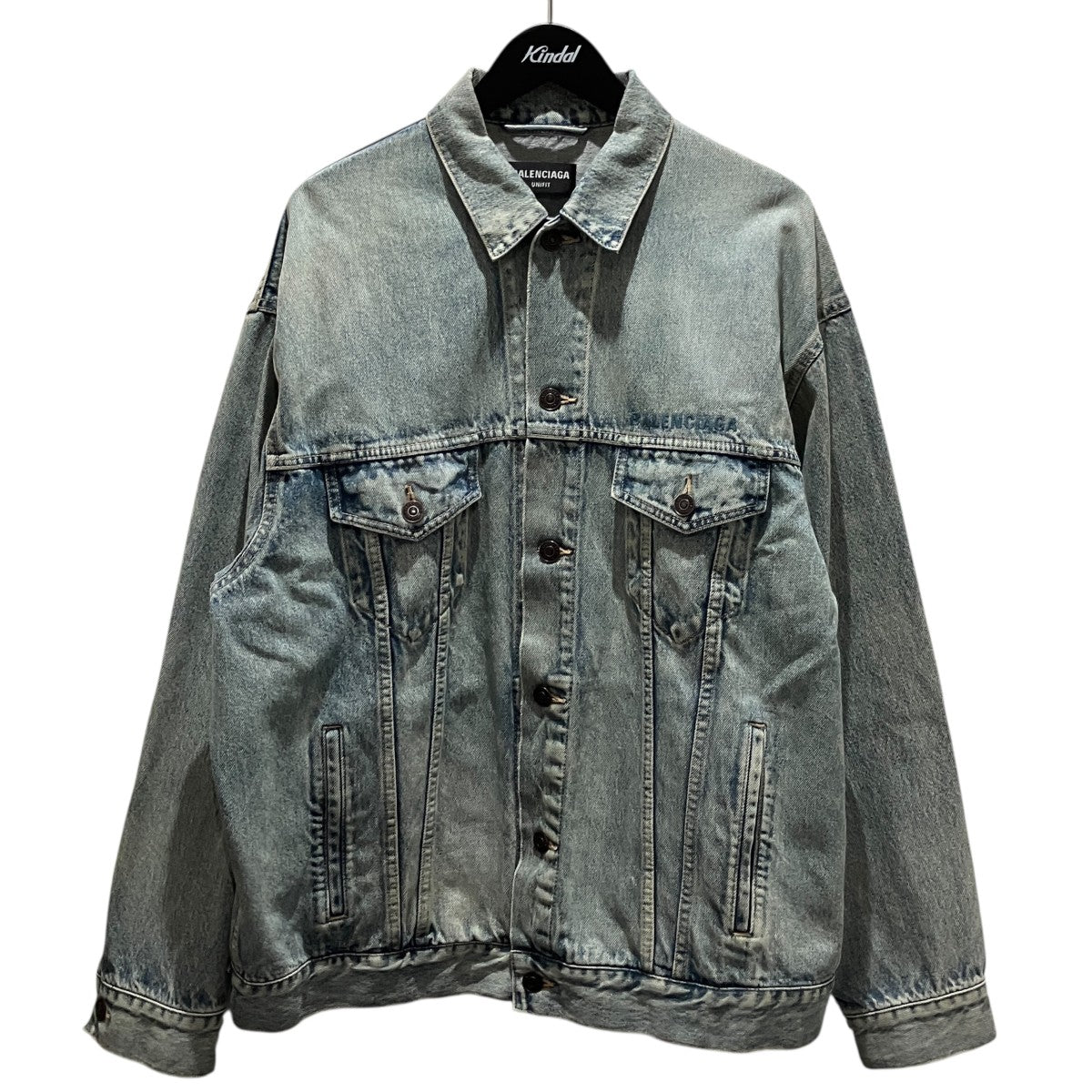 BALENCIAGA デニムジャケット671889 古着・中古-1枚目のアイテム画像