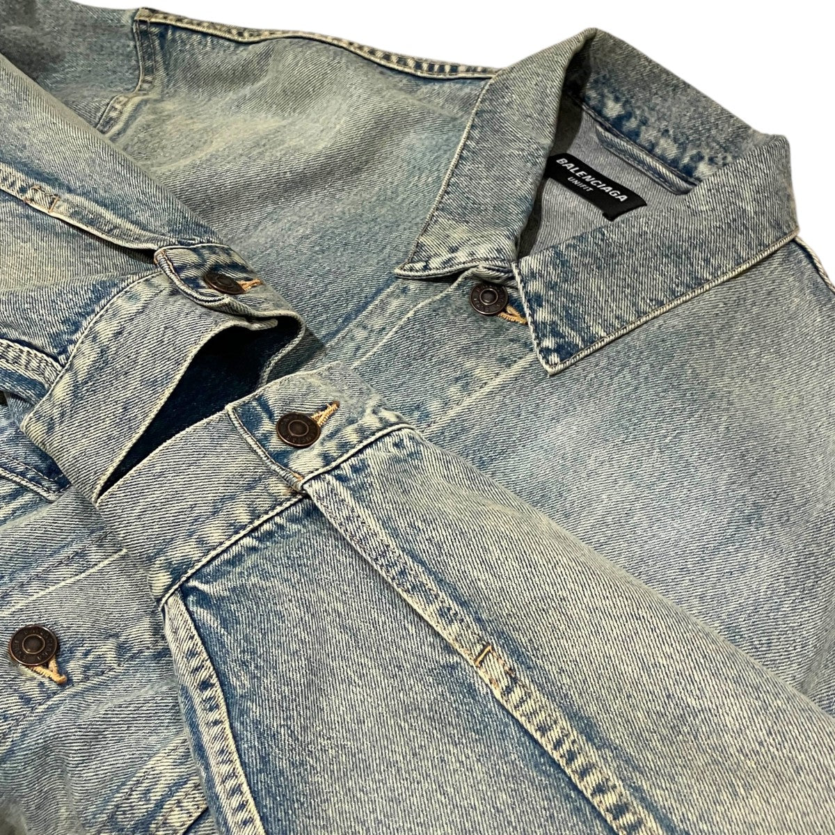 BALENCIAGA デニムジャケット671889 古着・中古-5枚目のアイテム画像