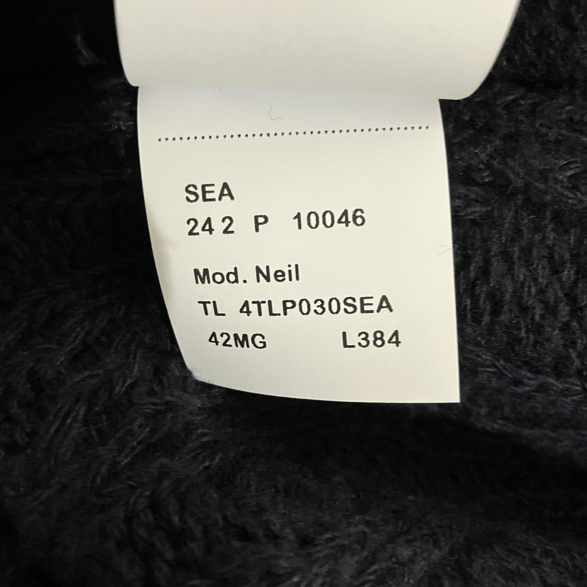 PT TORINO タートルネックニット4TLP030SEA Neil 古着・中古-6枚目のアイテム画像