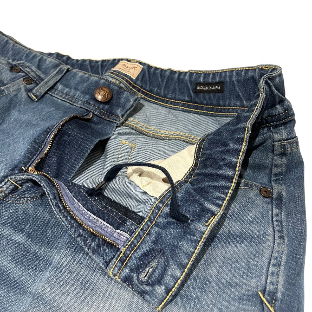 YANUK Lounge Jeansテーパードデニムパンツ57213101 古着・中古-5枚目のアイテム画像