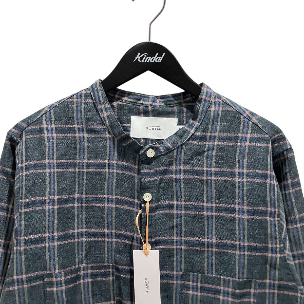 subtle ノーカラーシャツ06-6226-8125 古着・中古-3枚目のアイテム画像
