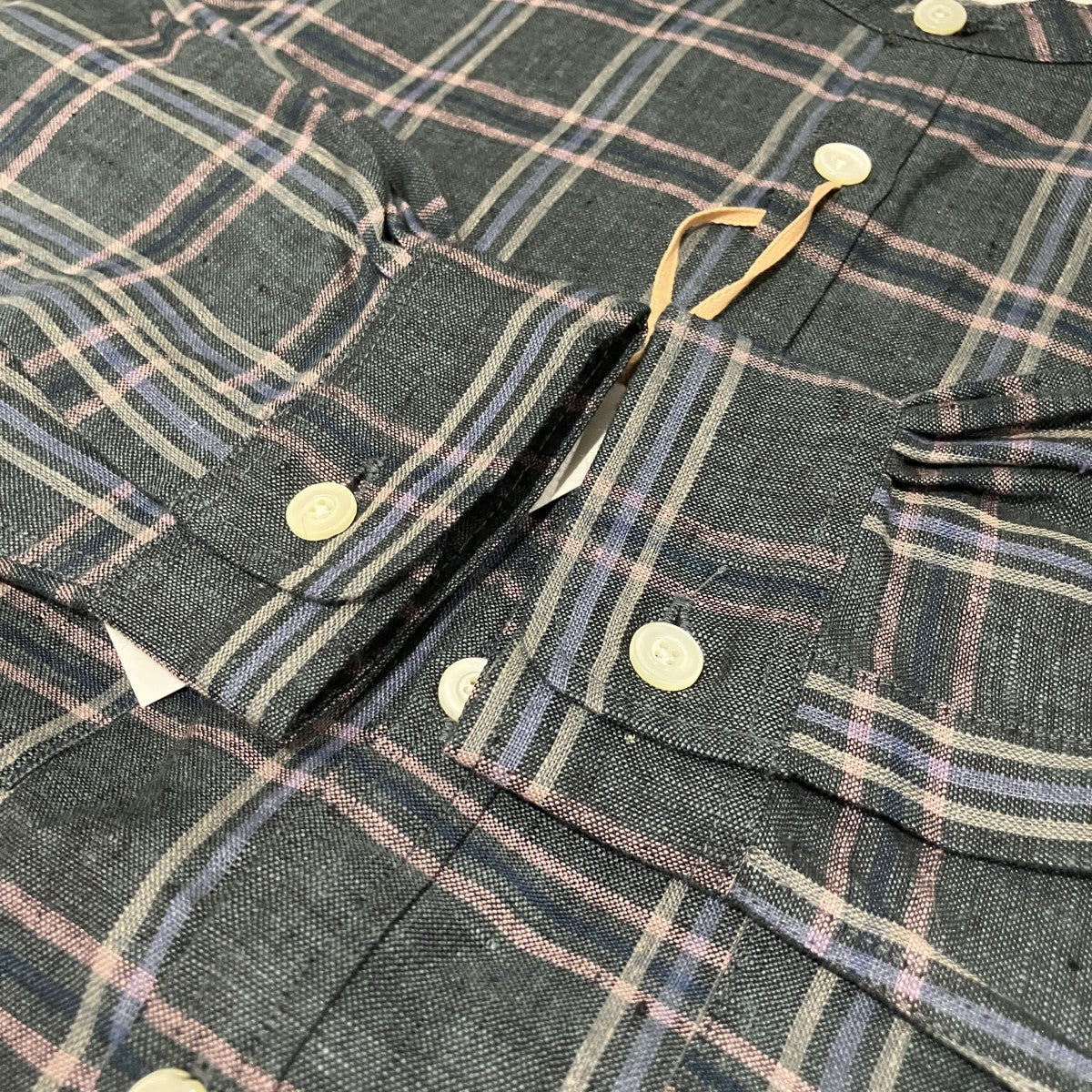 subtle ノーカラーシャツ06-6226-8125 古着・中古-5枚目のアイテム画像