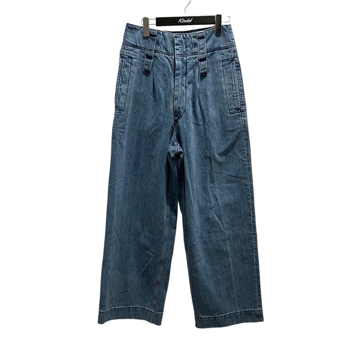 SOONJEANS ワイドデニムパンツSJNS2406PTBL 古着・中古-1枚目のアイテム画像
