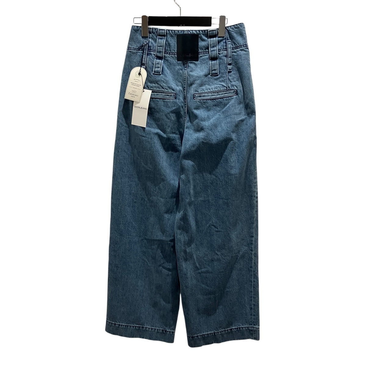 SOONJEANS ワイドデニムパンツSJNS2406PTBL 古着・中古-2枚目のアイテム画像