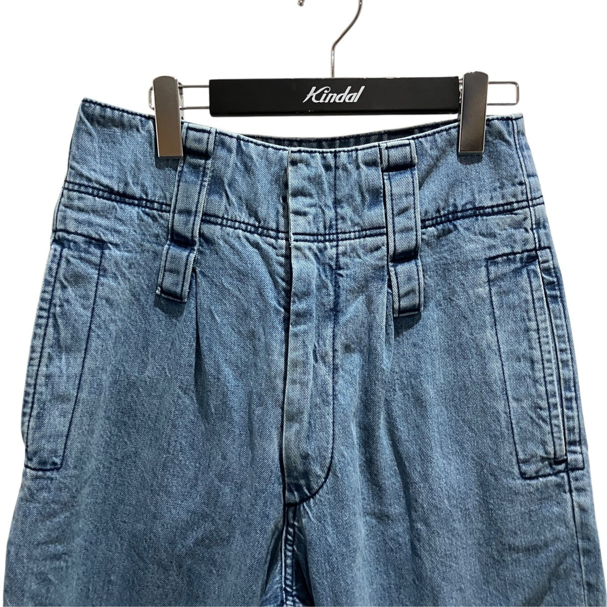 SOONJEANS ワイドデニムパンツSJNS2406PTBL 古着・中古-3枚目のアイテム画像