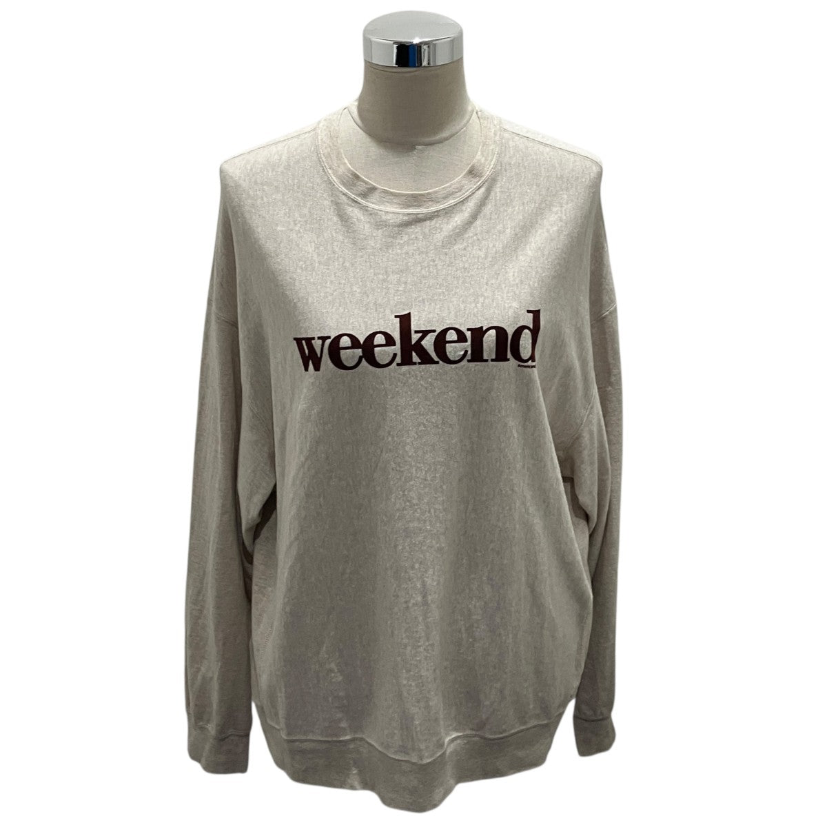 【WEEKEND LONG SLEEVE TEE】長袖カットソー
