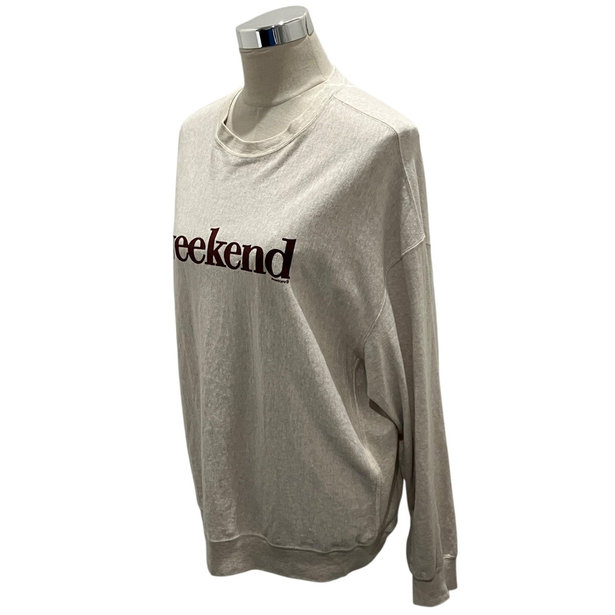 【WEEKEND LONG SLEEVE TEE】長袖カットソー