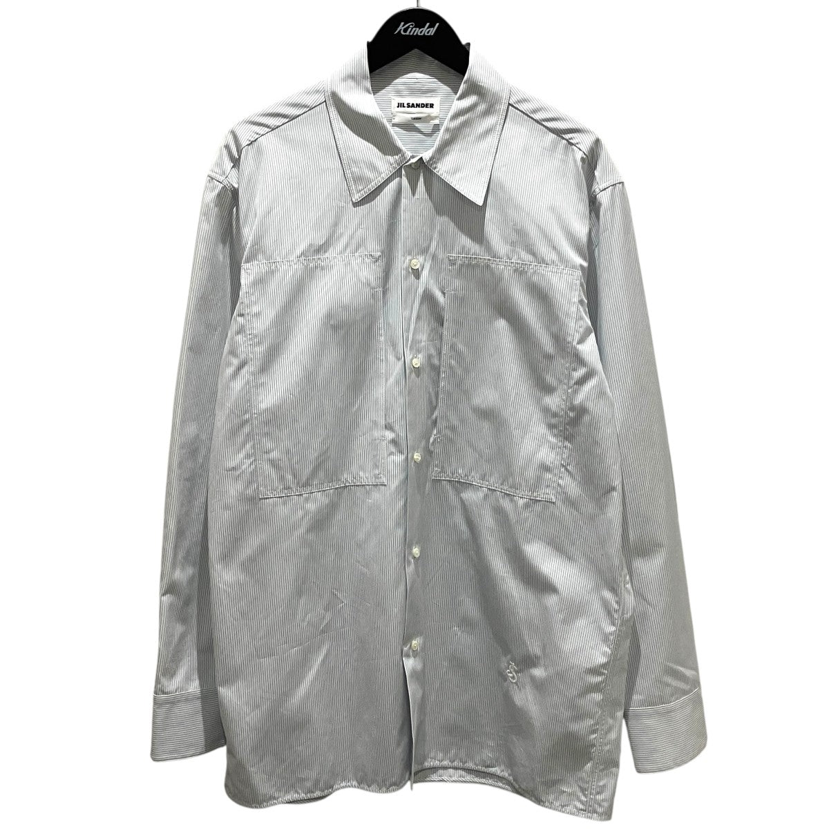 JIL SANDER 【7 DAYS SHIRT-TUESDAY-】長袖ストライプシャツJ24DL0104 古着・中古-1枚目のアイテム画像