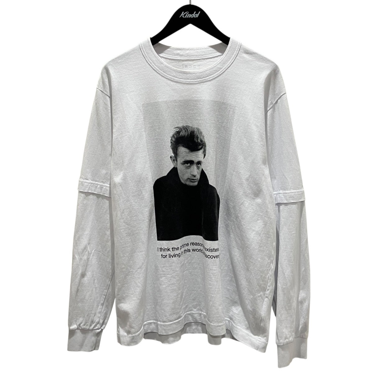 sacai 25SS【James Dean L／S T-shirt】長袖Tシャツ25-0921S 古着・中古-1枚目のアイテム画像