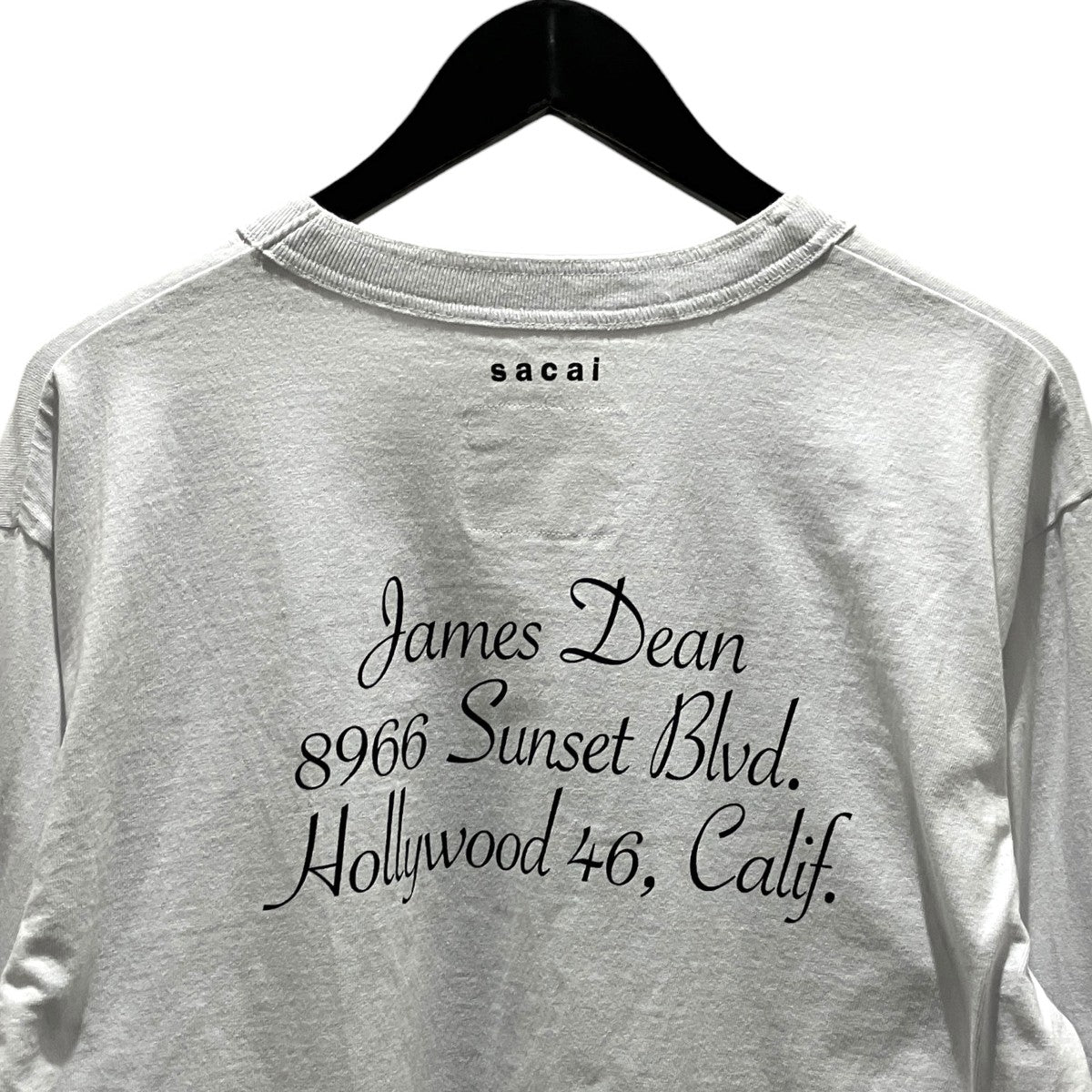 sacai(サカイ) 25SS【James Dean L／S T-shirt】長袖Tシャツ25-0921S