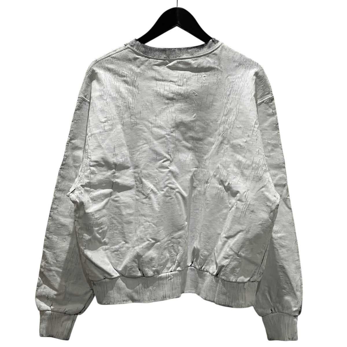 【CERAMIC JUMPER】ペンキ加工スウェットO-013-009PO