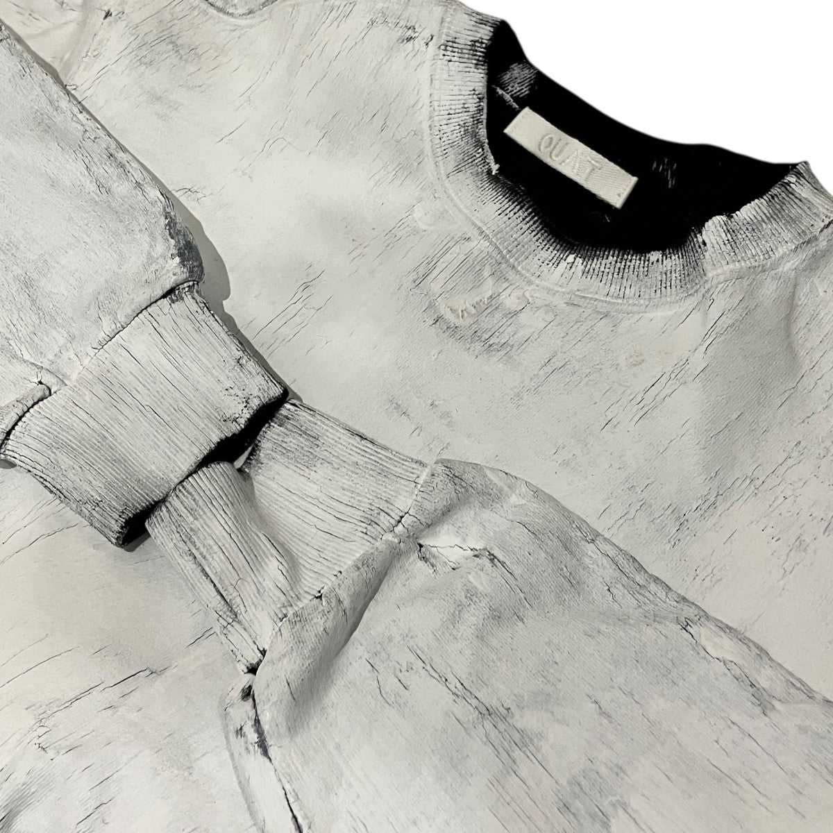 【CERAMIC JUMPER】ペンキ加工スウェットO-013-009PO
