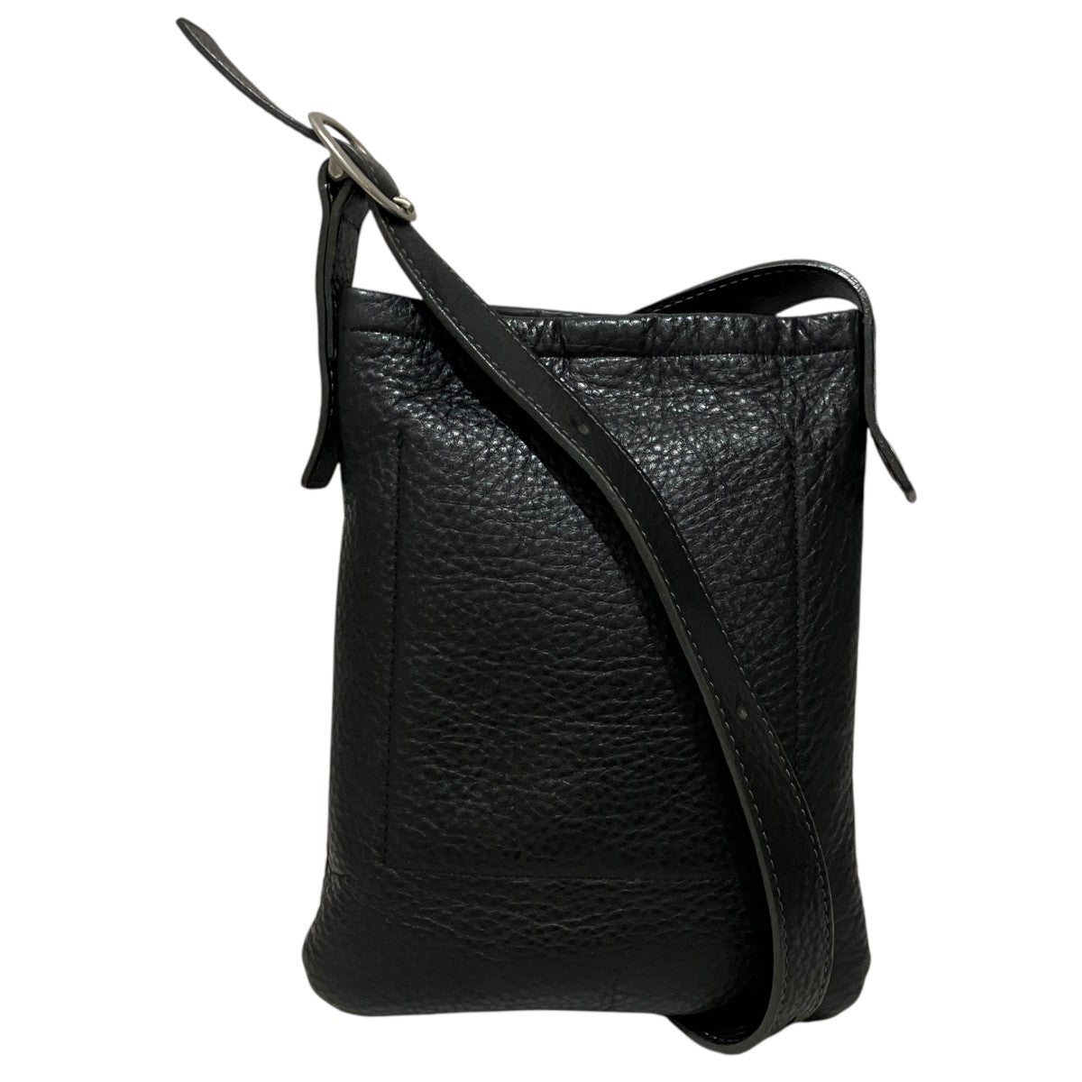 【one side belt bag small】レザーショルダーバッグ