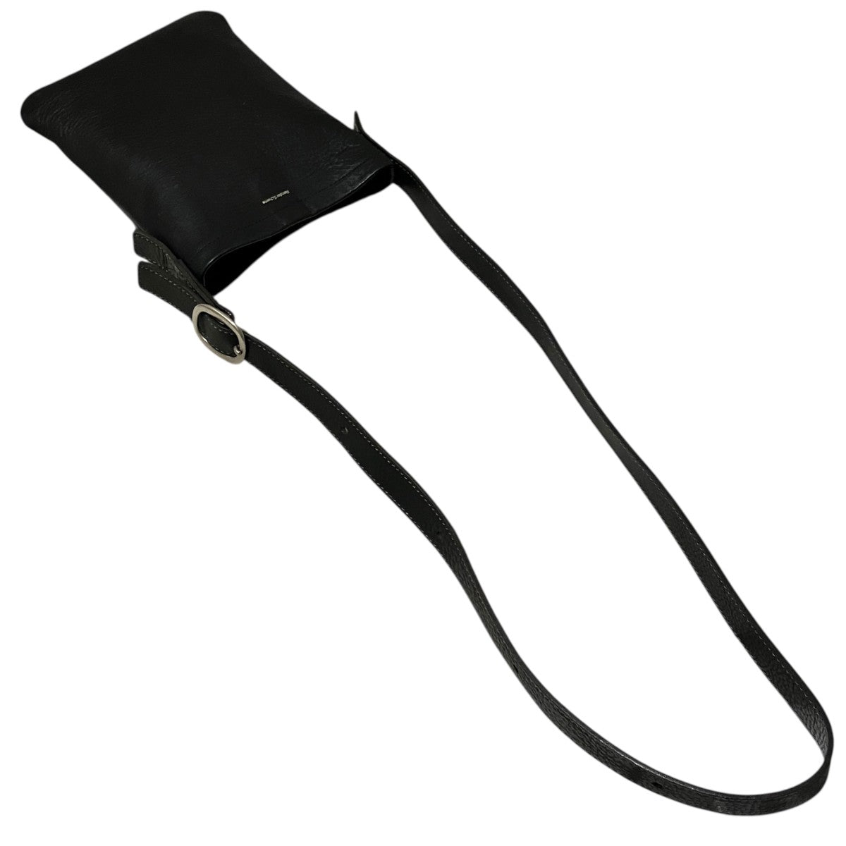 【one side belt bag small】レザーショルダーバッグ