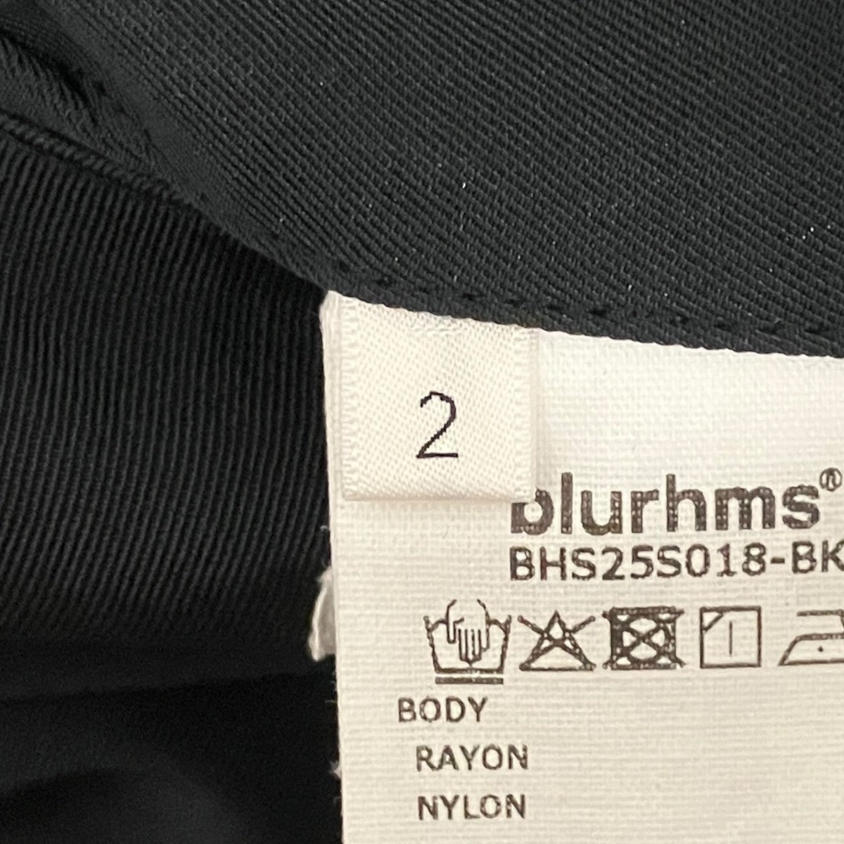 25SS【Rayon Nylon Silk B-15A Jacket】ブルゾンBHS25S018