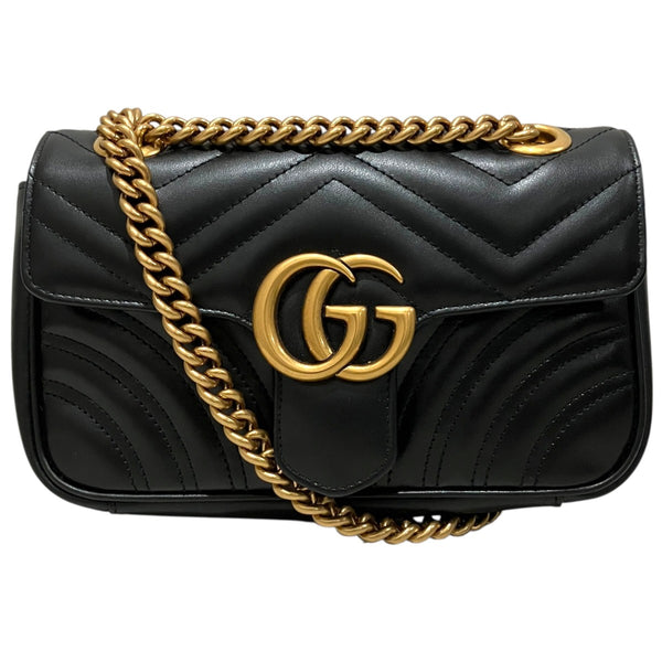 超希少‼️GUCCI グッチ ゴールド GGメタル ミニ クラッチバッグ GUCCI(グッチ) 【GGマーモントキルティング・ミニバッグ】ショルダー