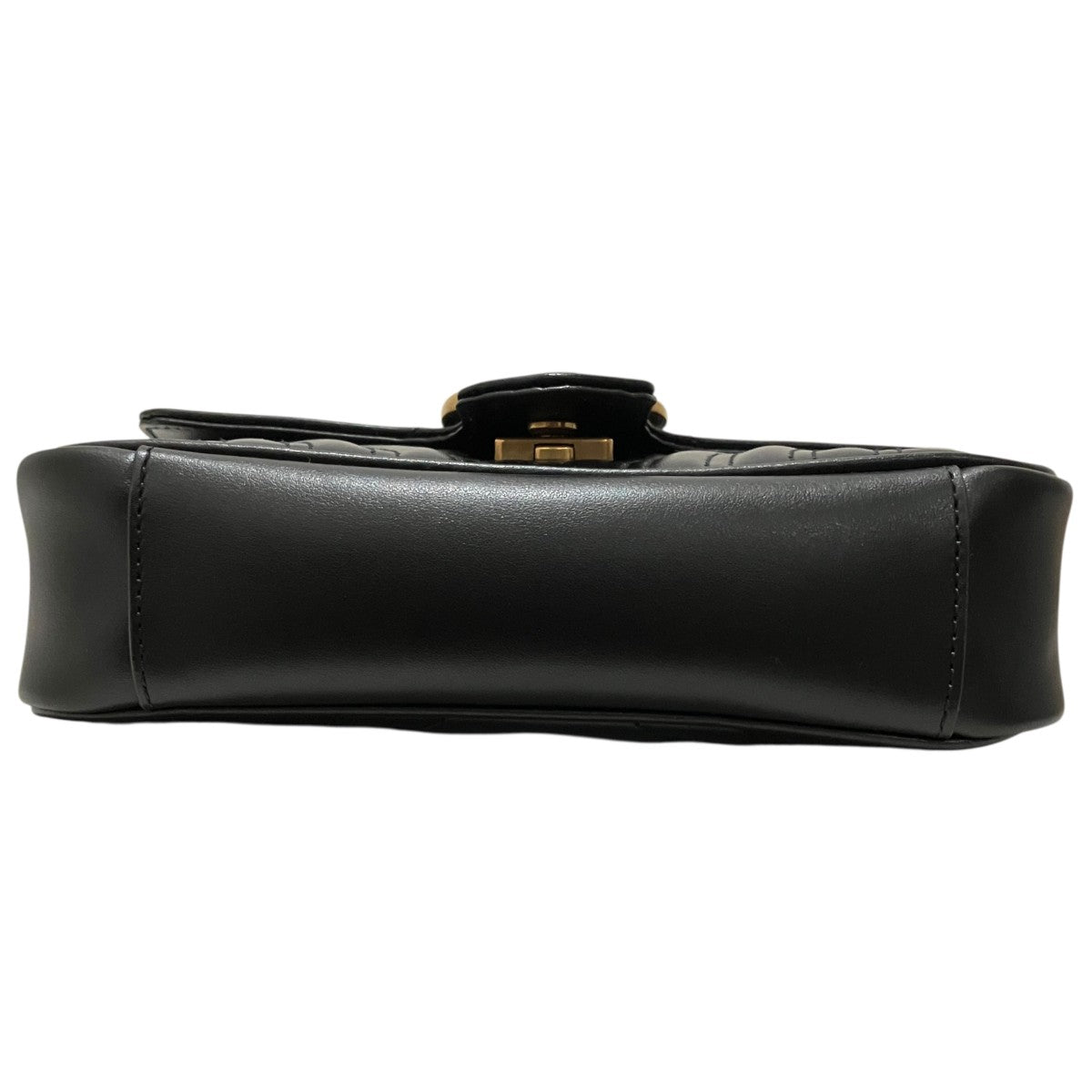GUCCI 【GGマーモントキルティング・ミニバッグ】ショルダーバッグ446744 古着・中古-4枚目のアイテム画像