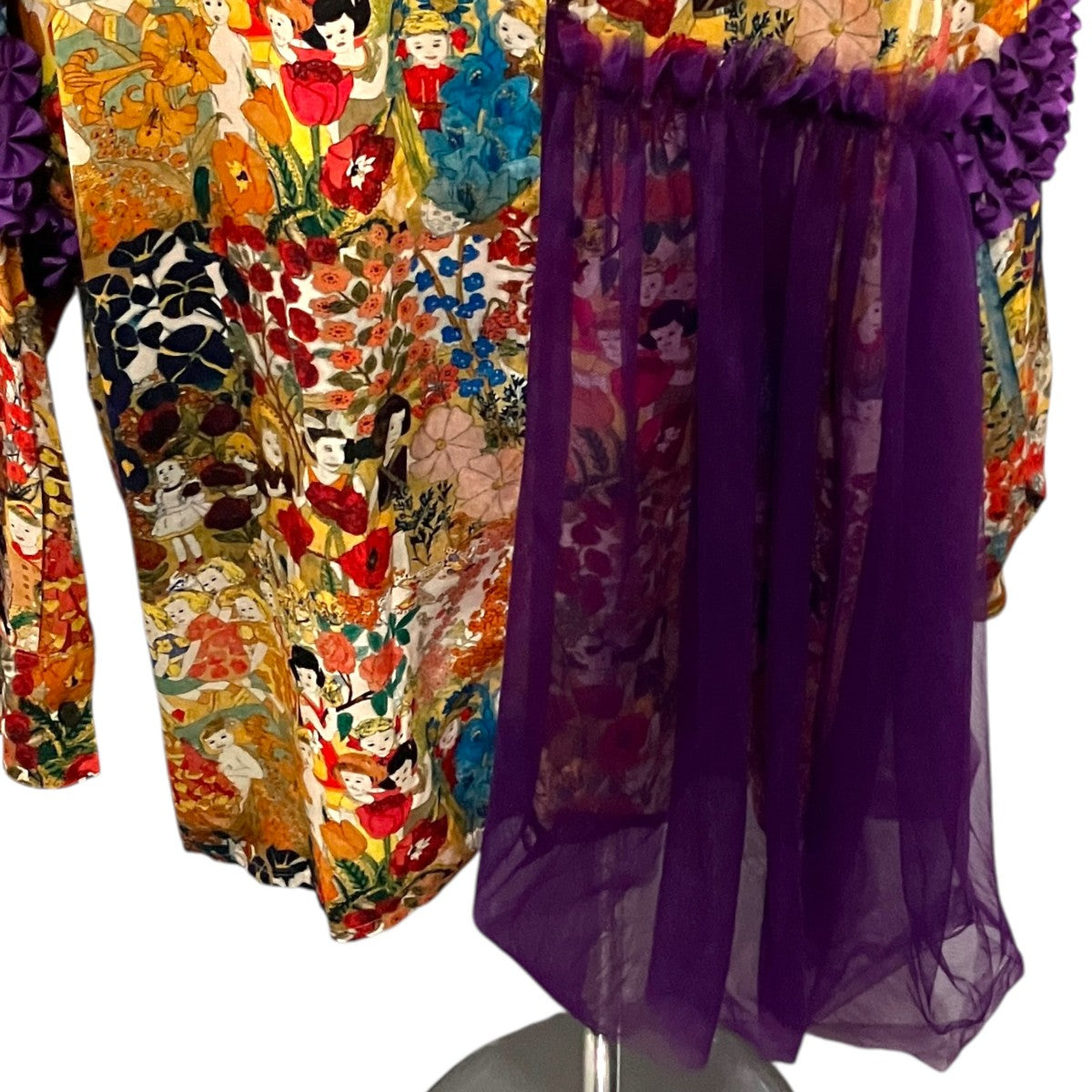 【Henry Darger】ドッキング総柄シャツKL622 22AW