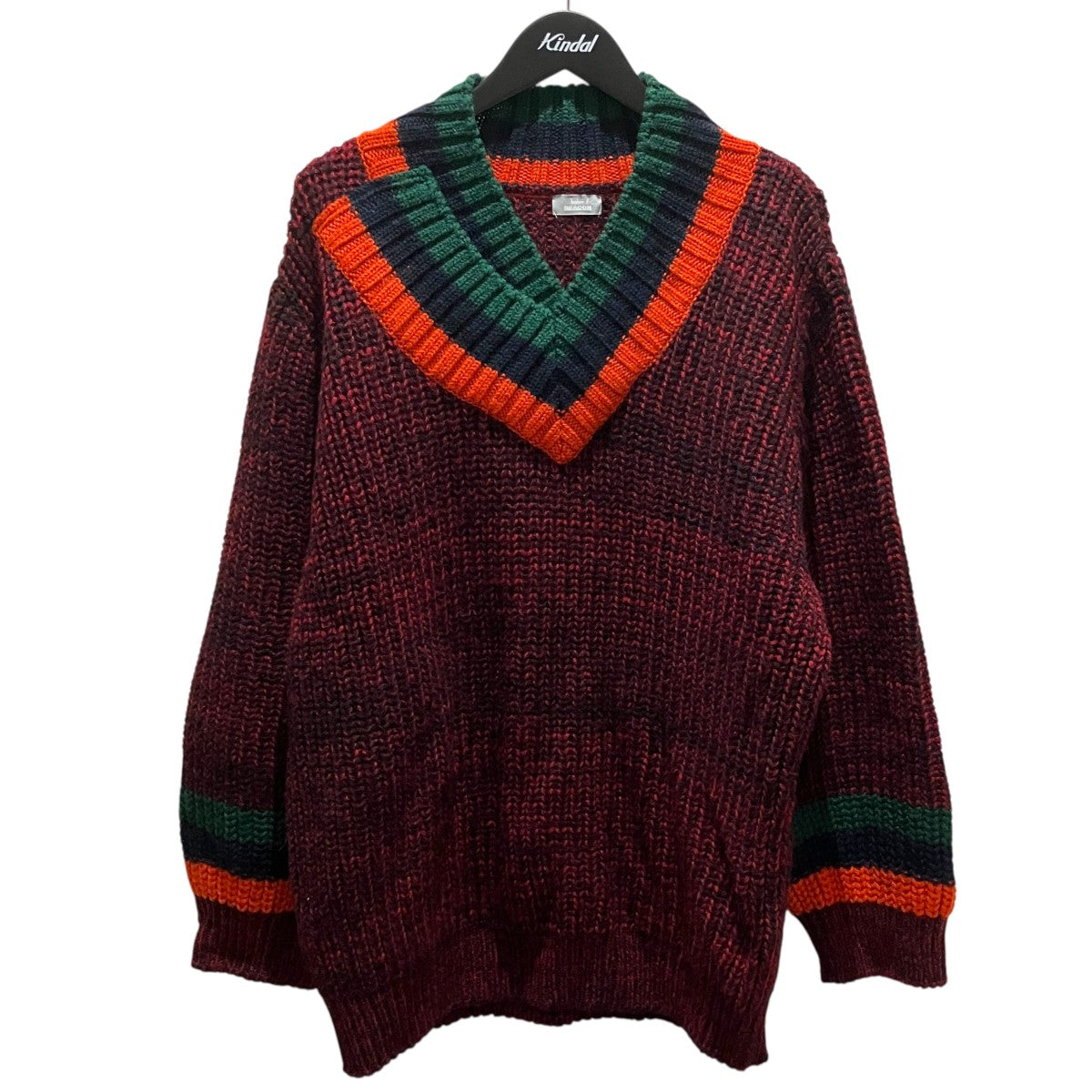 KOLOR Vネックニット21WBM-N01331 古着・中古-1枚目のアイテム画像