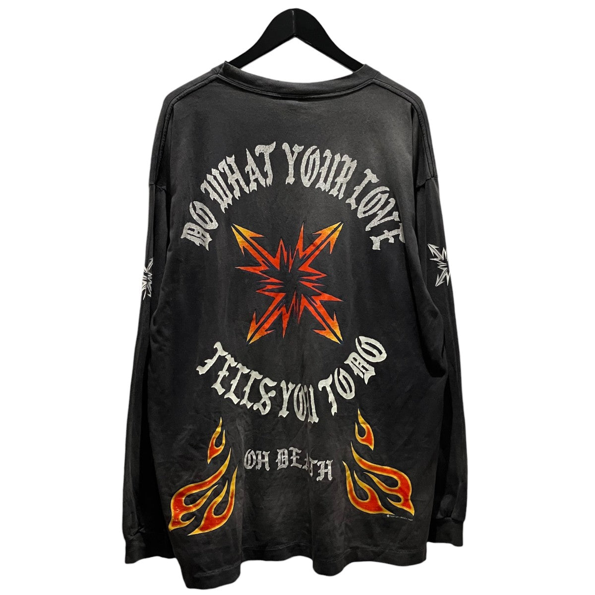 SAINT MICHAEL 長袖TシャツSM-YS8-0000-015 古着・中古-2枚目のアイテム画像