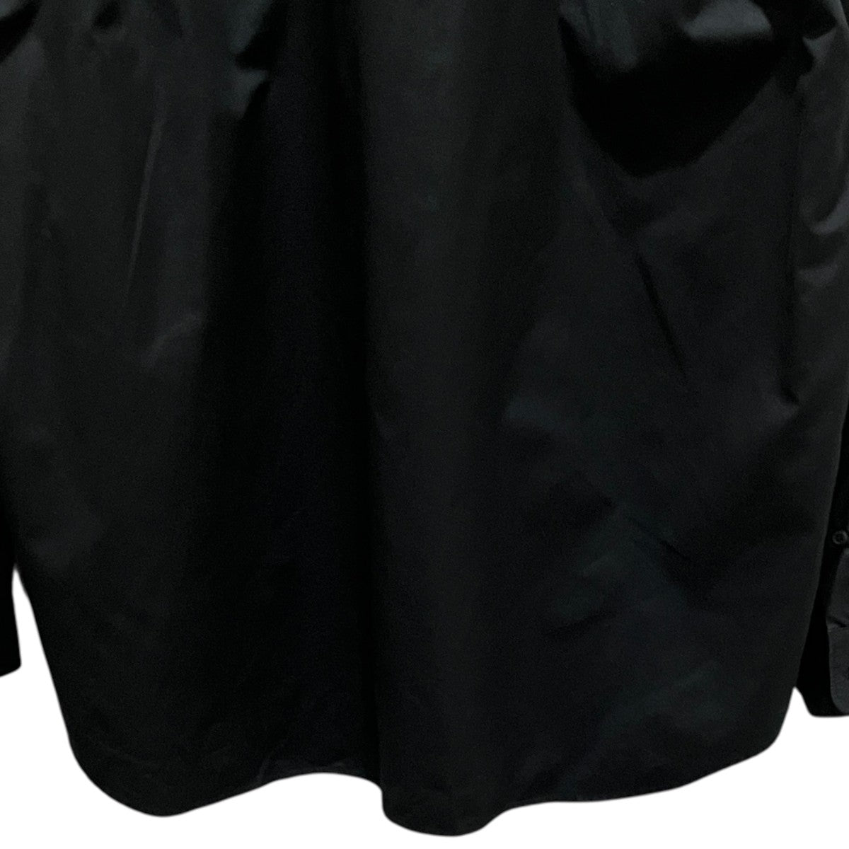 COMME des GARCONS HOMME 24SS綿ブロードロゴ刺繍シャツHM-B012 古着・中古-4枚目のアイテム画像