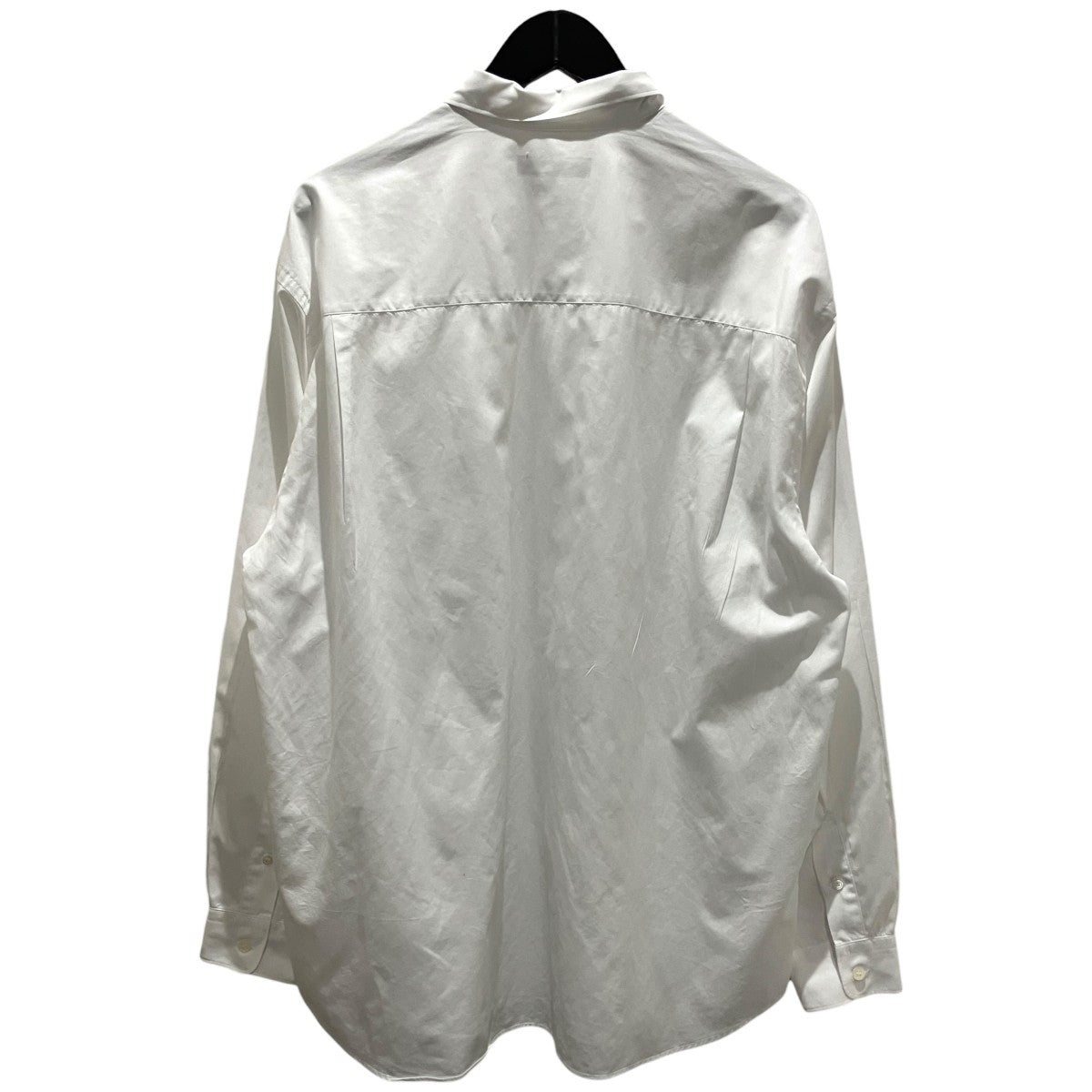 COMME des GARCONS HOMME 24SS綿ブロードロゴ刺繍シャツHM-B102 古着・中古-2枚目のアイテム画像