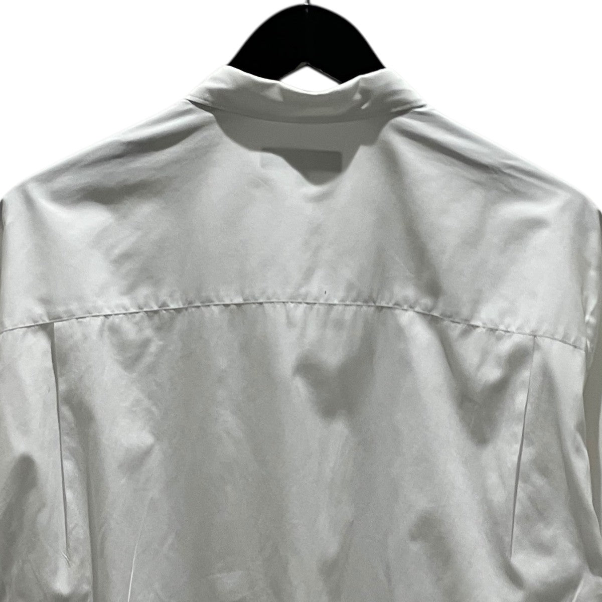 COMME des GARCONS HOMME 24SS綿ブロードロゴ刺繍シャツHM-B102 古着・中古-3枚目のアイテム画像