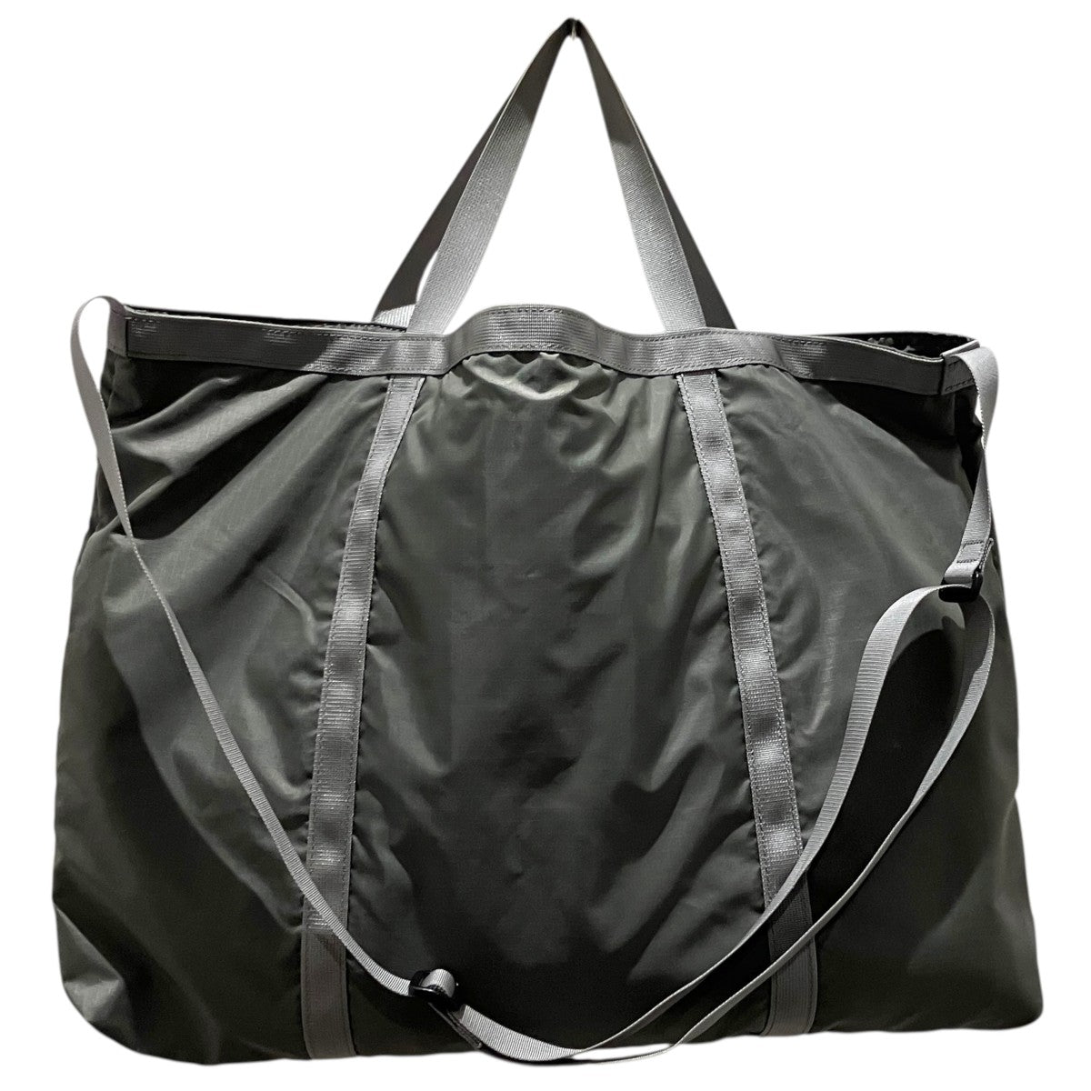 COMME des GARCONS メッセージプリントナイロンバッグOG-K202 古着・中古-2枚目のアイテム画像