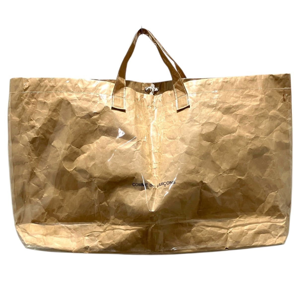 COMME des GARCONS PVCトートバッグGG-K201 古着・中古-2枚目のアイテム画像