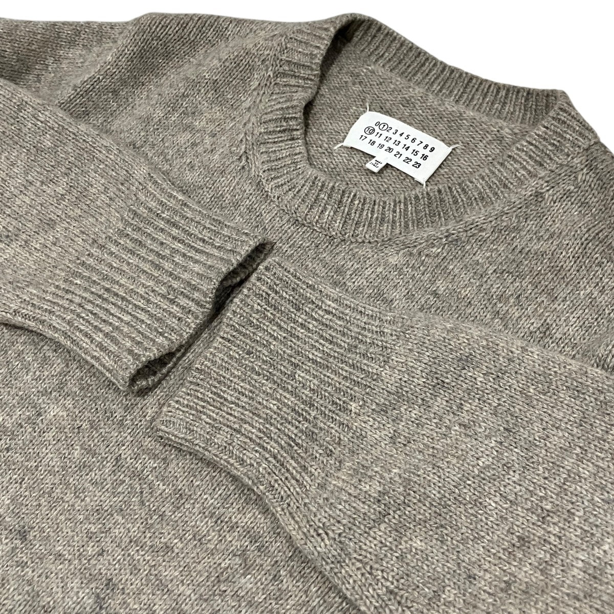 Maison Margiela 【5G Shetland Crew Neck Knit】厚手ニットS50HL0028 M13059 古着・中古-5枚目のアイテム画像