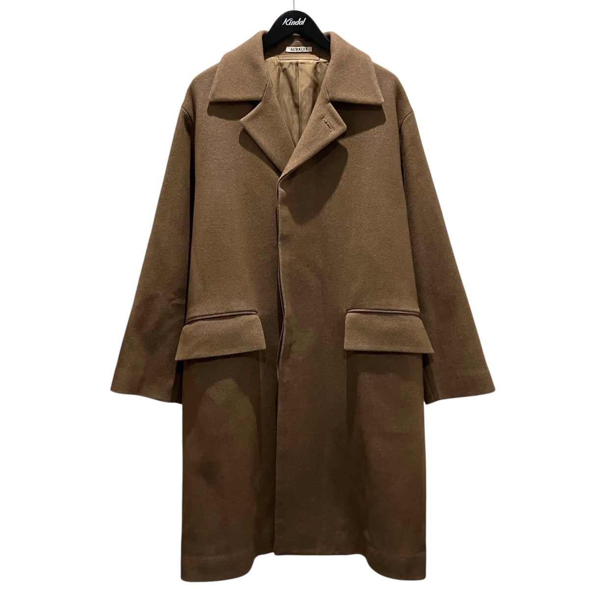 【WOOL SILK MELTON SOUTIEN COLLAR COAT】ウールコートA9AC01SN